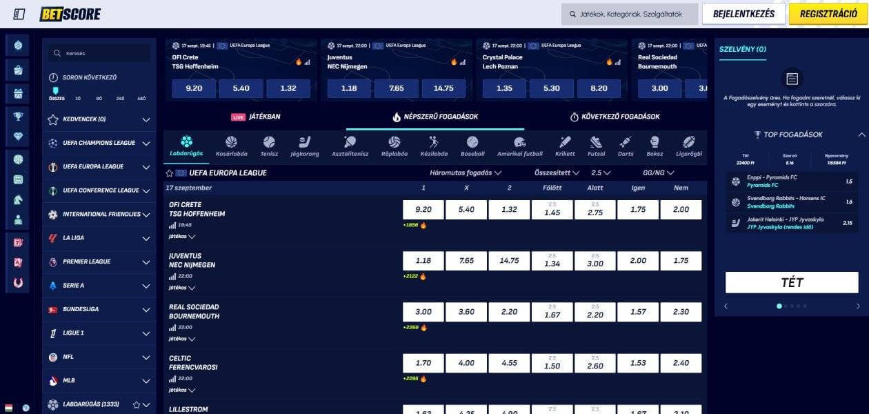 BetScore Magyar